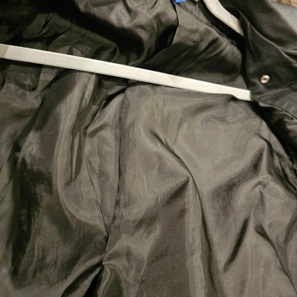 H & M Divided Cotton Twill Motorcycle Biker Jacket - Picture 6 of 7